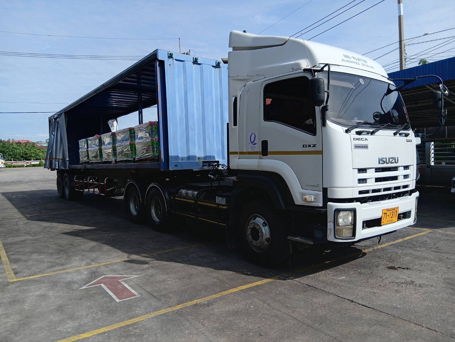 รถหัวลาก ขนาด บรรทุกได้มาก - บริการขนส่งสินค้า OMYAI TRANSPORT