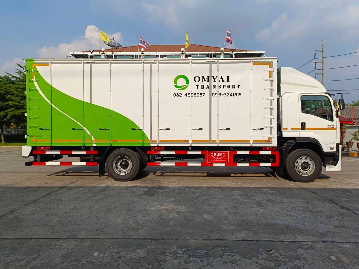 บริการรถบรรทุก OMYAI Transport สมุทรสาคร - รถ 6 ล้อ 10 ล้อ เทรลเลอร์ มาตรฐาน Q Mark